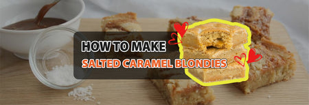 How to make Salted Caramel Blondies