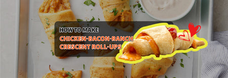 How to make Chicken-Bacon-Ranch Crescent Roll-Ups