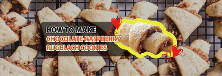 How to make Chocolate-Raspberry Rugelach Cookies