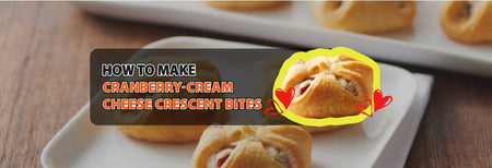 How to make Cranberry-Cream Cheese Crescent Bites
