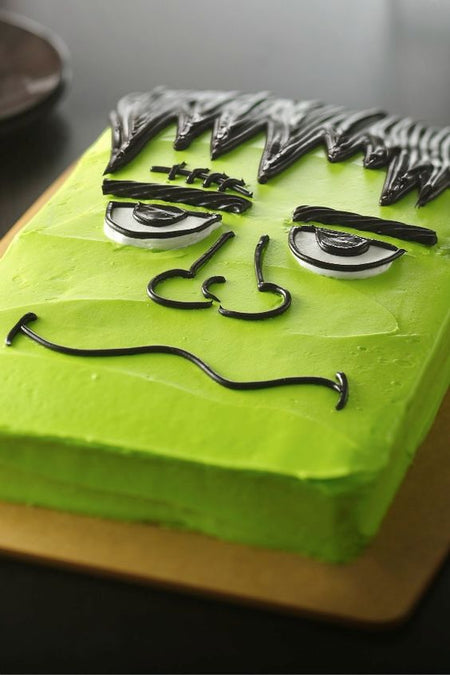 How to Make a Frankenstein cake