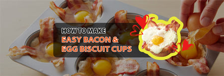 How to make Easy Bacon and Egg Biscuit Cups