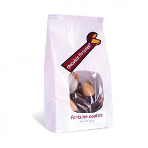 Signature Fortune Cookie Gift Bag 6 White 6 Dark Chocolate - Chocolate.org