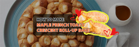 How to make Maple French Toast Crescent Roll-Up Bake.