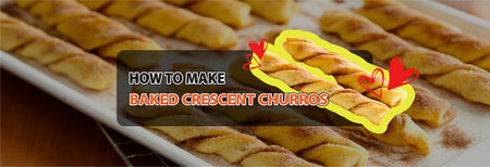How to make Baked Crescent Churros