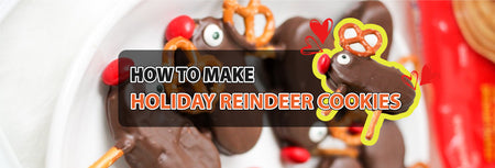 How to make Holiday Reindeer Cookies