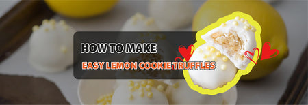How to make Lemon Cookie Truffles