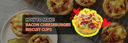 How to make Bacon Cheeseburger Biscuit Cups