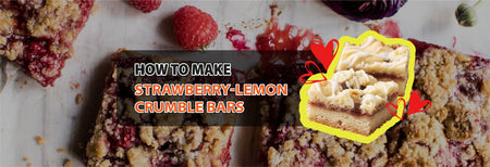 How to make Strawberry-Lemon Crumble Bars