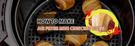 How to make Air Fryer Mini Crescent Dogs