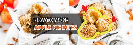 No Bake Apple Pie Bites