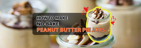 How to make No-Bake Peanut Butter Pie Jars