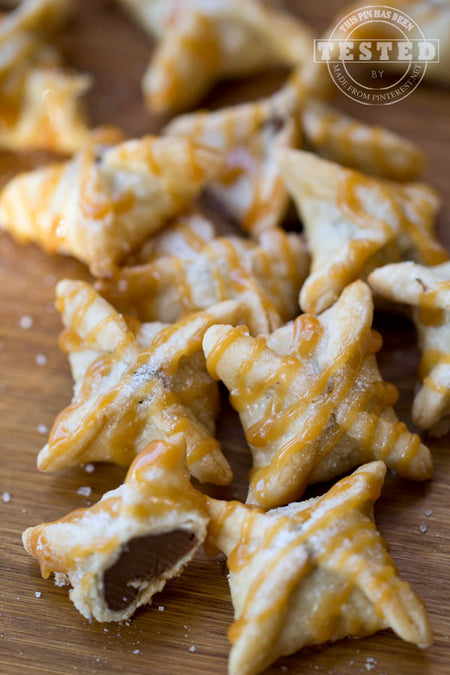 Salter caramel chocolate pillows