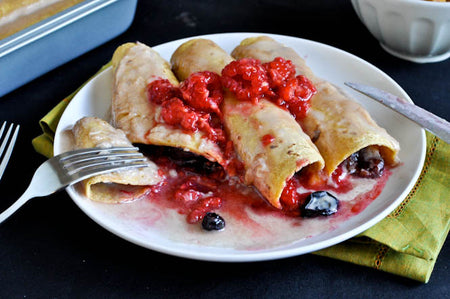 Cherry Cheesecake Chimichangas