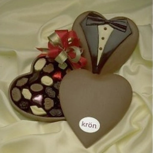 Edible Chocolate Heart Box - Chocolate.org