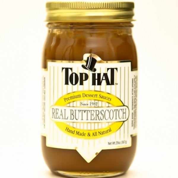 Real Butterscotch Sauce 20 Oz - Chocolate.org