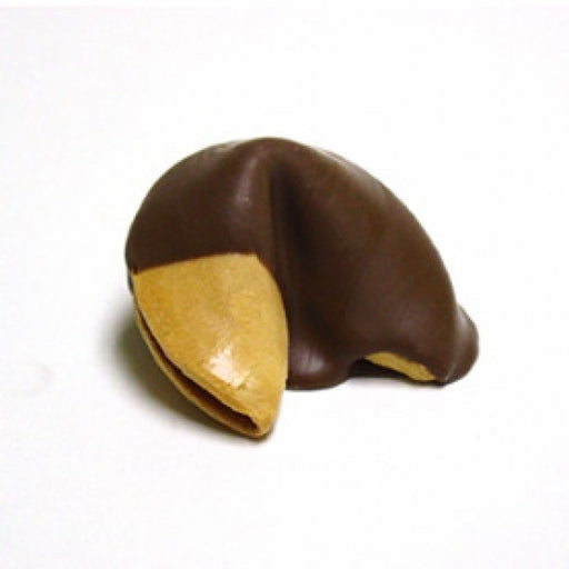 Traditional Fortune Cookies Dipped In Milk Chocolate - Chocolate.org