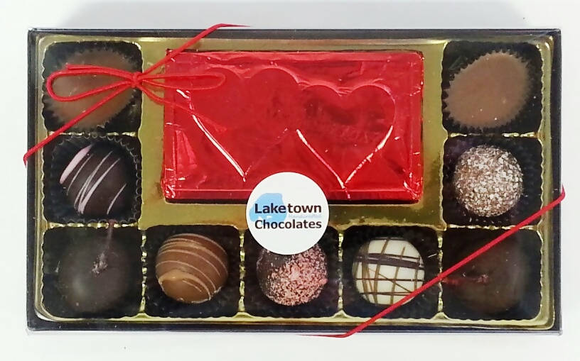 Valentine's Day 9pc Centerpiece Gift Box - Need one week to fulfill - Chocolate.org
