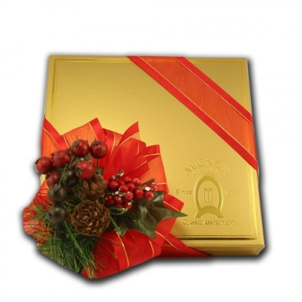 Holiday Decorated Box- Classic Collection - Chocolate.org