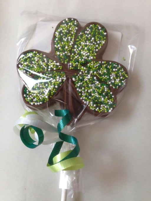 St. Patrick's Day Lollipop - Milk 6 Pieces - Chocolate.org
